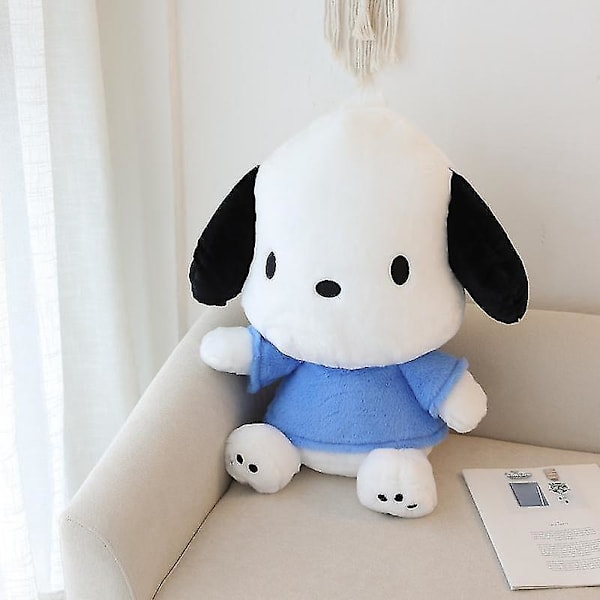 Kawaii Sanrio Pochacco Plussilelu Nukke Anime Söpö Luova Koristeellinen Nukke Tyyny Lapsille Joulu Syntymäpäivälahja -ES 50CM