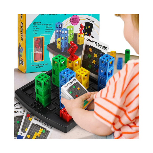 Jumping Box Game - Interaktivt sjakk- og kortspill mellom foreldre og barn