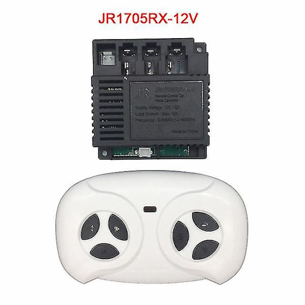Jr-rx-12v Lasten sähköauton Bluetooth kaukosäädinvastaanotin, Smooth Start Controller Jr1958rx ja Jr1858rx/jr1738rx -HG JR1705RX Full set