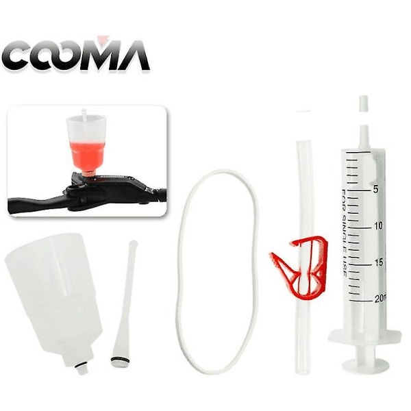 Cooman hydraulinen jarrun ilmaussarja Shimano-jarrujärjestelmälle, Basic V0.7
