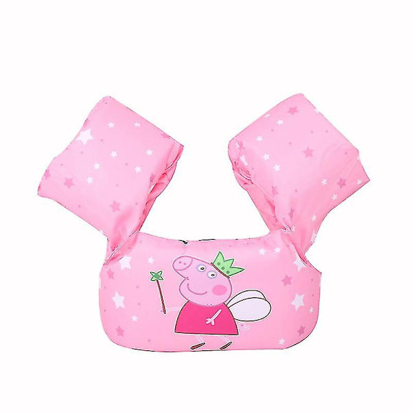 Livräddningsväst för småbarn Simväst Simfloaties Kompatibel med småbarn Flickor och pojkar Barn Simvästar -ES Pink Pig