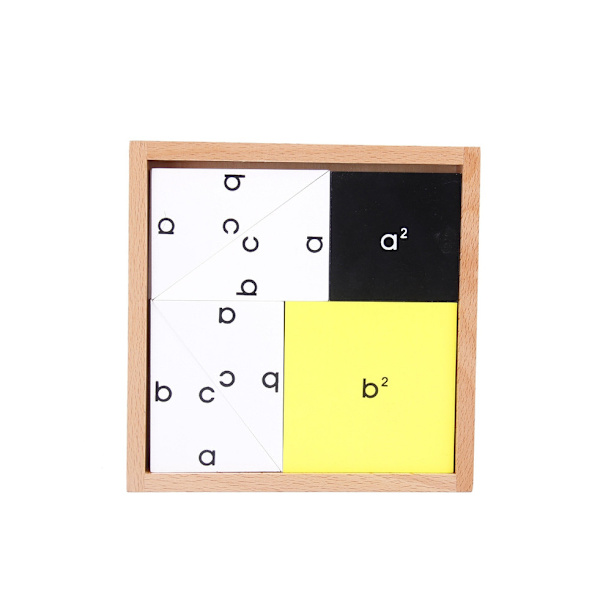Pythagoras teorem Læreleke i tre for Montessori