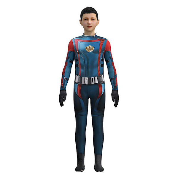 4-10-vuotiaiden Halloween-juhliin Guardians of the Galaxy -asu, haalarin muotoinen cosplay-asu, naamiaisasu, lahja 7-8 Years