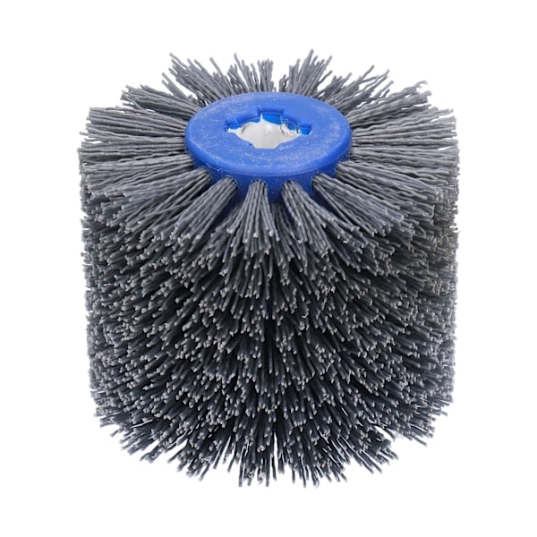 Wire Drawing Wheel Brush Burnishing Polishing Derusting Deburring Cleaning Abrasive Grit #240