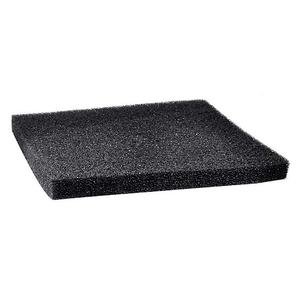 Fisketank biokjemisk filtersvamp Svart filtreringsskum Akvariumpute Skimmer Lang brukstid svamp 50cmx50cmx4cm