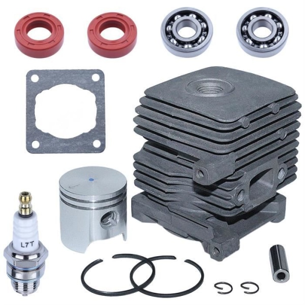 34mm Cylinder Piston Kit Kompatibel Med STIHL FS38 FS45 FS46 FS55 KM55 HL45 FS45L FS45C FS46C KM55C KM55R KM55RC 41400201202