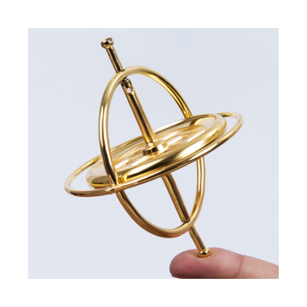 Anti-Gravity Spinning Top Gyroskooppi - kultainen