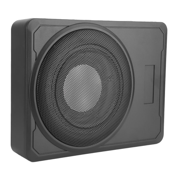 Bil Subwoofer Slim Forstaerker Bass Kabinet Hoejttaler Under Saede Lyd Enhed 10in 12V 800W