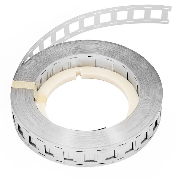 1000g Kaksoislinjainen nikkelistrip 18650 Litiumakku Niklattu teräsvyö (25,5 x 18,5 mm)