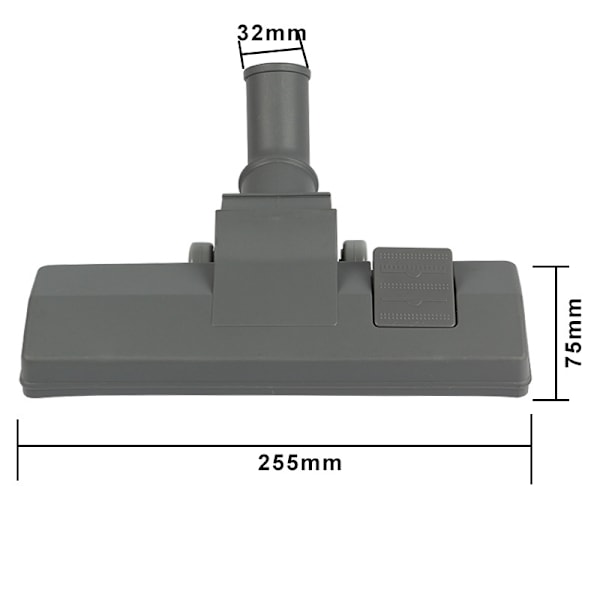 Yleiskäyttöiset robotti-imurin lisätarvikkeet kodin mattojen ja lattioiden puhdistukseen, suulake, imurin pää, tehokas puhdistus, 32 mm