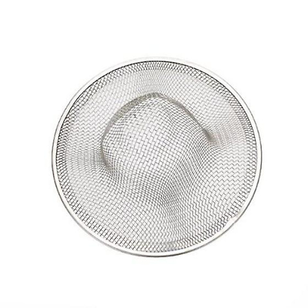 Mesh Design 1,1 Tommer Sink Mesh Si Strainer Stop til Køkken og Badeværelse silver