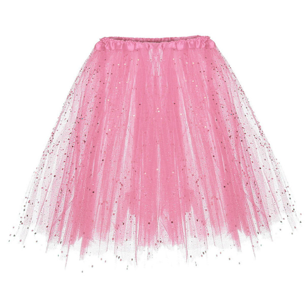 Naisten Tutu-hame Vintage Baletti Kupla Tanssihame 3 Kerrosta Tulle-suunnittelu Yhteensopiva Cosplay-juhlan Lavakeikan kanssa Black