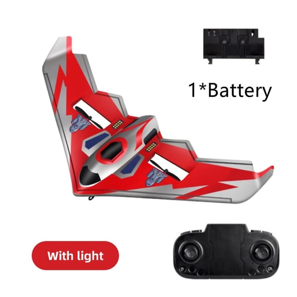 Rc Foam Aircraft Su-35 Fx-620 Ty8 Radio Control Glider Fjernkontroll Fighter A02 red with light
