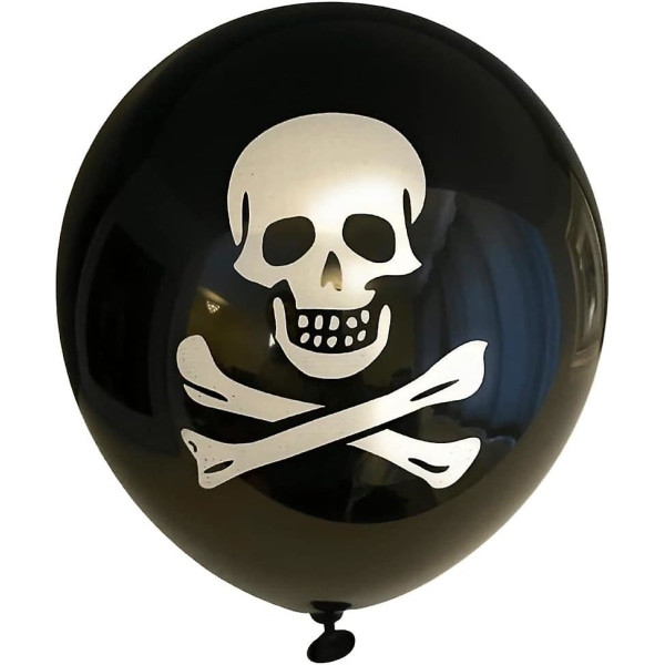 Pirate Party Balloons - Kallo ja ristiluut seikkailulliseen juhlaan