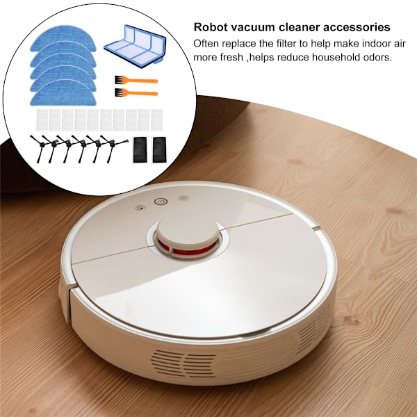 Ersättningstillbehörssats för V5 V5S V3 V3S V5Pro V50 V55 X5 V5S Pro Robotdammsugare A