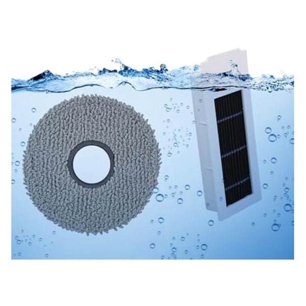 Ecovacs Deebot X2 Omni/X2 Pro/X2 Robotti-imurin Tarvikkeet Rulla Pääsivuharja Hepa-suodatin Moppiliina Osat