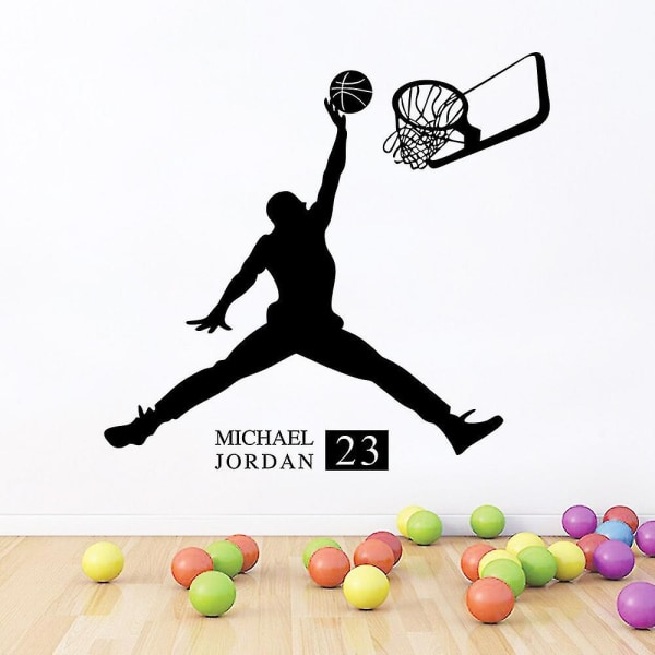 Jordan Bastetball Wall Decal Sticker