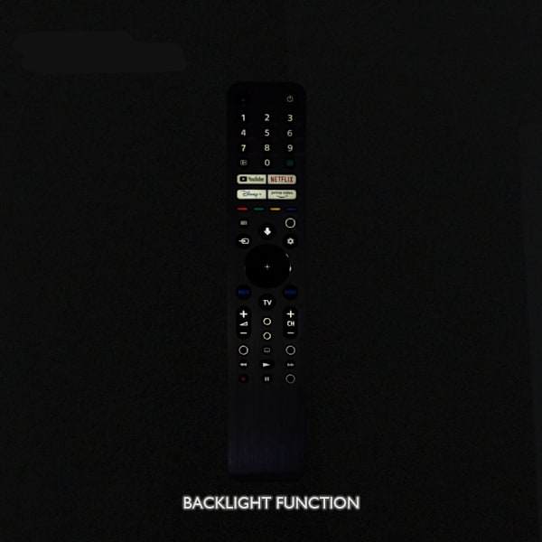 Ersättningsfjärrkontroll RMF-TX621E med röststyrning och bakgrundsbelysning för Sony 8K TV XR-55A90J KD-43X80J XR-55X90J KD-85ZG9 KD-55XG8588