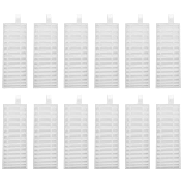 12 HEPA-filtre for OKP K2 K3 Lefant M210 M210S M210B M213 Erstatningstilbehørsett Tilbehør Robotstøvsuger