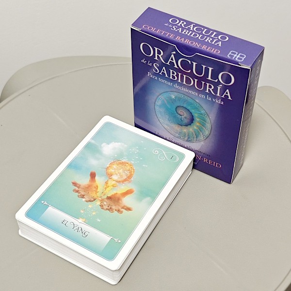 Oracle of Wisdom espanjaksi, 52 korttia, 10,5*7,5 cm, viisauden oraakkeli