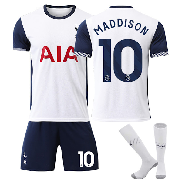 2425 Tottenham Hotspur Hjemmefodboldtrøje MADDISON Med sokker 18(100-110cm)