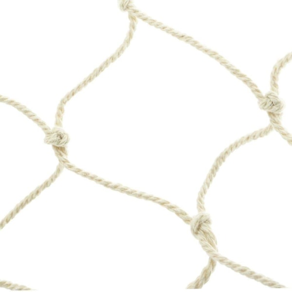 Hampa repnät Barnskyddsnät dekorativt nät fiskenät klätternät, 100x200cm (beige) Beige