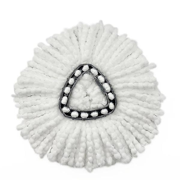 1/3/4/6 stycken Kompatibla med Vileda/o-cedar Mikrofiber Mopp Tillbehör, Swivel Mopp för Golvrengöring white 4PCS