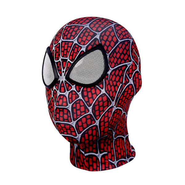 Halloween festrekvisitter Spider Gwen Stacy Lycra Zentai Cosplay Mask Fancy Dress Hovedbeklædning Gifts-E