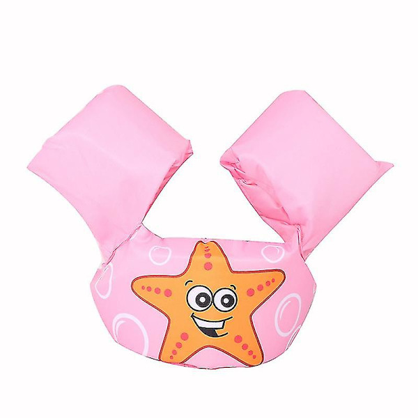 Livräddningsväst för småbarn Simväst Simfloaties Kompatibel med småbarn Flickor och pojkar Barn Simvästar -ES Pink Starfish