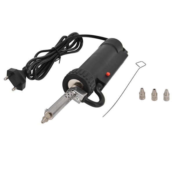 Solder Sucker Electric Automatic Portable Soldering Desoldering Tool EU Plug AC220V