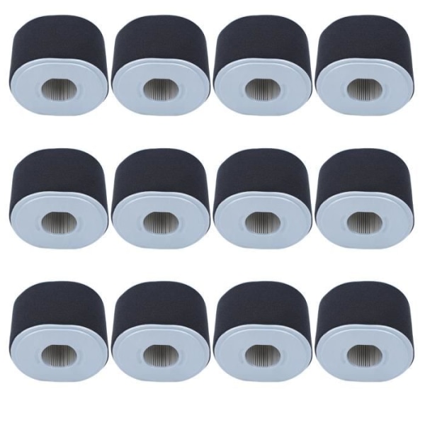 12-pack Luftfilterset Kompatibelt med Honda GX390 GX340 GX GCV 390 340 11HP 11hp 13hp Bensinmotor 5kw Generator Betongsågar
