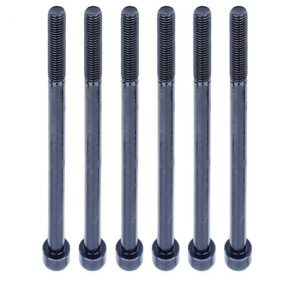 6 x Pakoputken Kiinnityslevy Yhteensopiva Husqvarna 340 345 346 346XP 350 351 353 Jonsered Korvaa 03202987 503204587