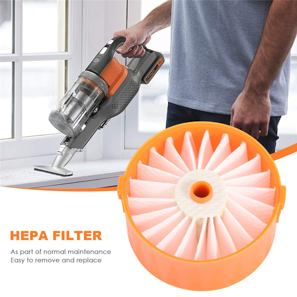 HEPA Filter til Black+Decker Powerseries ledningsfri stangstøvsuger BSV2020G