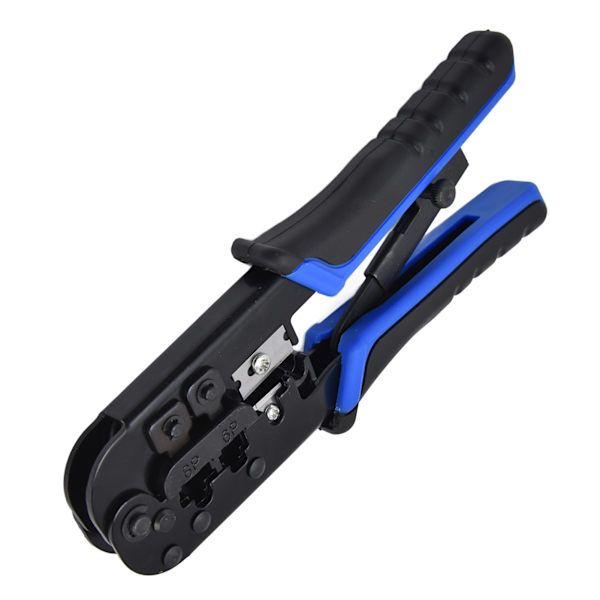 Nätverkskabel Crimp Pliers RJ11/45 Ratchet Wire Crimping Tool RJ Connector Set Kit