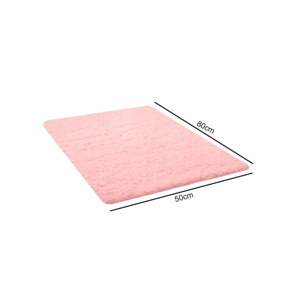 Sisätilojen muhkea matto soveltuu pojille ja tytöille olohuoneen sisustukseen lattiamatto-Pitkät hiukset pinkki