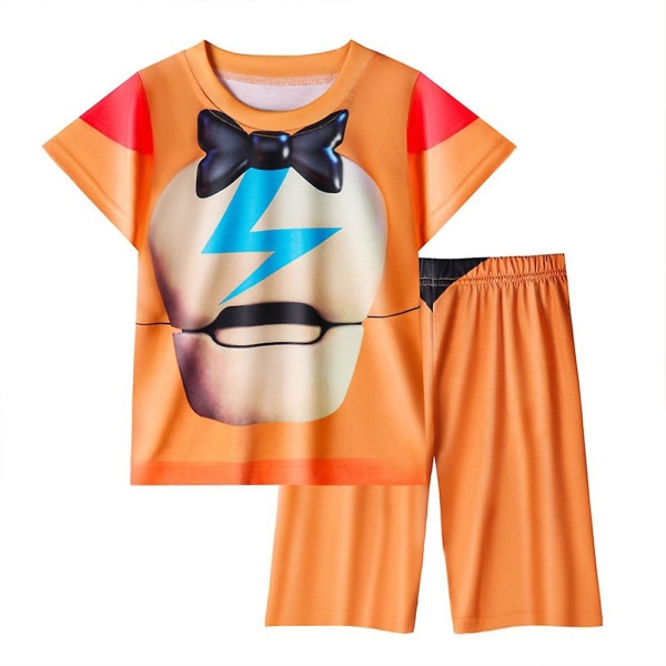 4-8 år Børn Fem nætter hos Freddy's Summer Outfit T-shirt + shorts 4-5Years