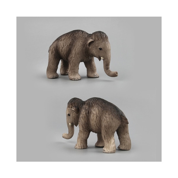 Mammut Elefant Djur PVC Modell Leksak