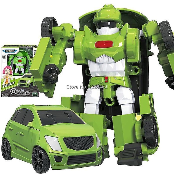 Mini Tobot Muuntautuva Robottilelu Korea Cartoon Brothers Anime Tobot Muuntautuva Auto Lentokone Lelut Lapsille Lahja With Color Box D