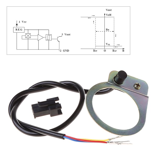 Pulse Vehicle Power Assist Sensor E-sykkel Litiumbatteri Elektrisk Sykkel Booster