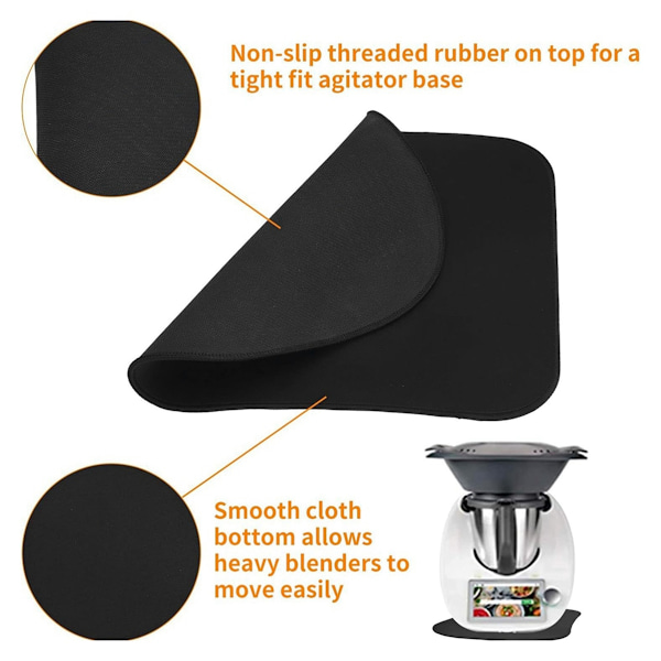 Enkla glidmattor för Thermomix TM5 TM6 Blender Gliders