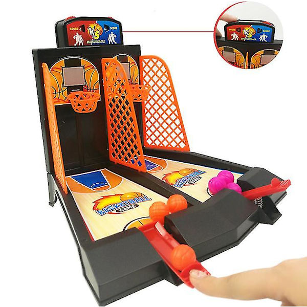 Mini Finger Shooting, 2-spiller Battle Table Desktop Basketball G