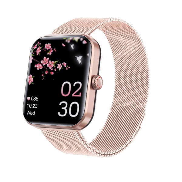 F57l Blood Sugar Monitoring Watch, Blood Sugar Watch, Watch Sport Smart Watch -HG Milan Rose Gold