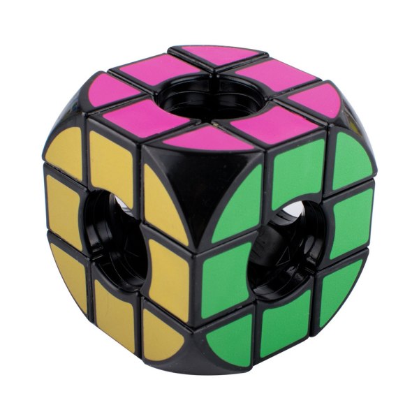 Peralng Speed ​​Rubik Cube 3x3 - Stickerless Magic Brain Teaser med gaveæske