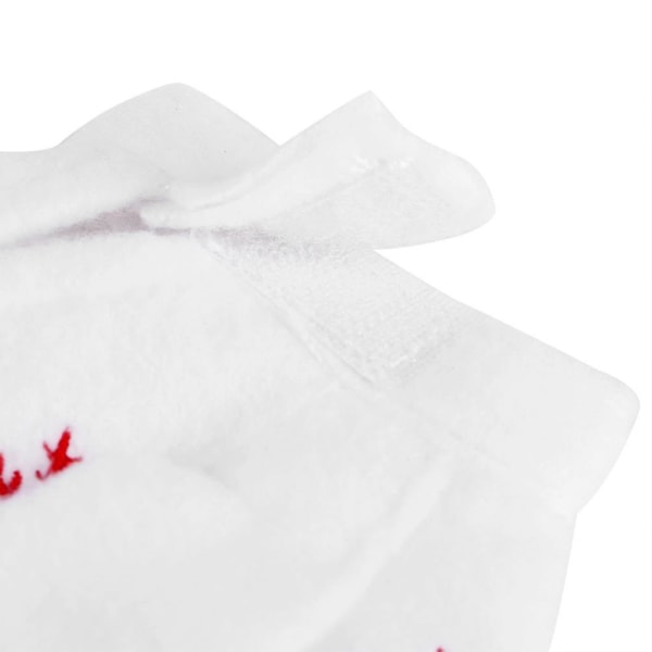 Mykt nydelig hvitt snøfnuggskjørt kompatibelt med jentealvedukke på hyllen Julepyntgave -ES