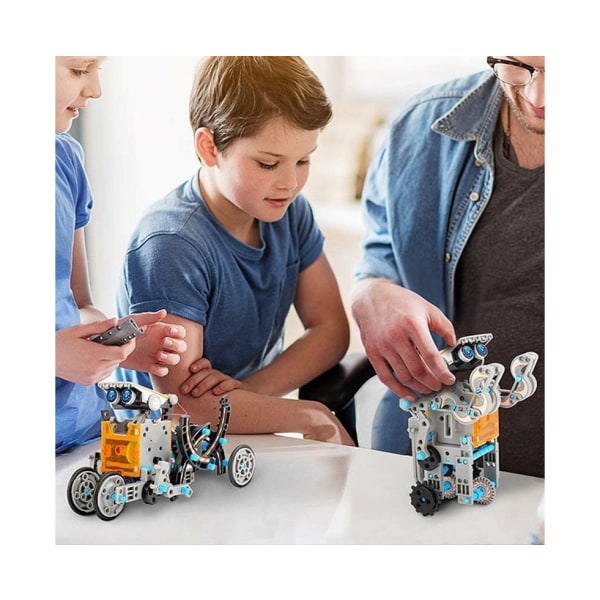 Solar Robot Kit - 13-i-1 DIY, STEM Educational, Kids Science Experiment