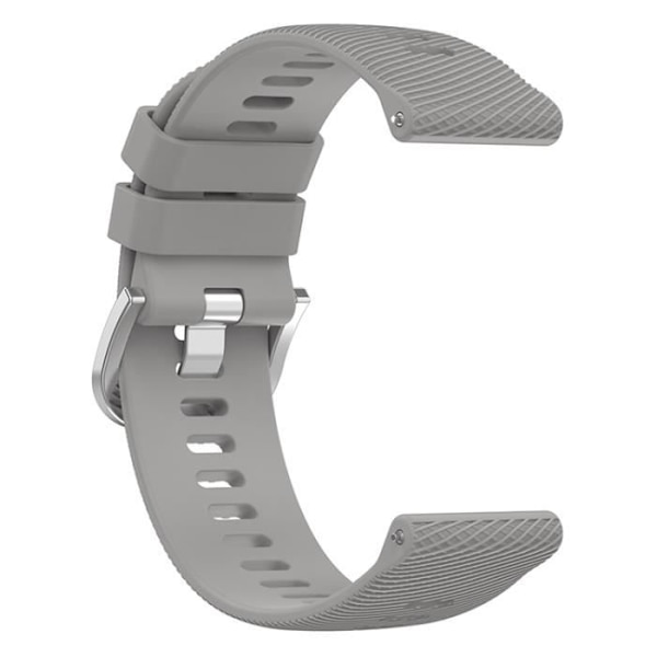 20 mm (sumuharmaa) watch ranneke, alkuperäinen ruostumattomasta teräksestä valmistettu solki, Garmin VivoMove Trend -tarvikkeet