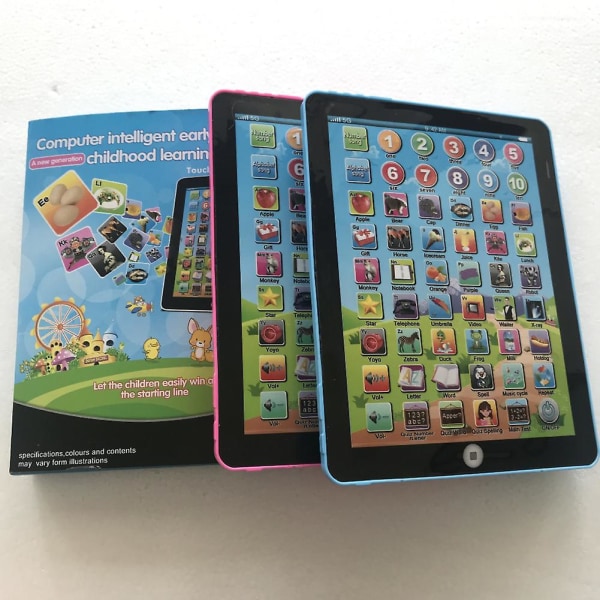 Pedagogiska läsplattleksaker som är kompatibla med ålder 2 3 4 5 6 7 8 år gamla Pojkar Flickor Barn -ES color01
