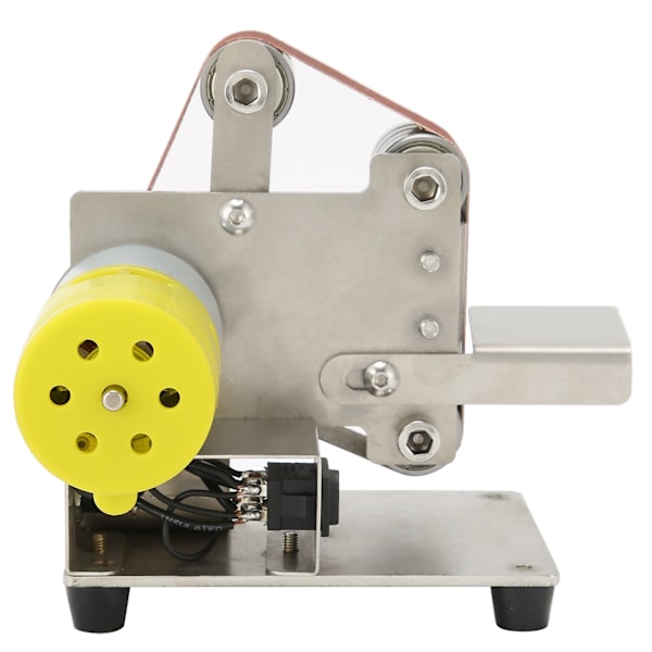 Mini Bandslipmaskin Elektrisk Handhållen DIY Polering Slipning Maskin Slip Verktyg AC110-240VUS Plug 775（100W）