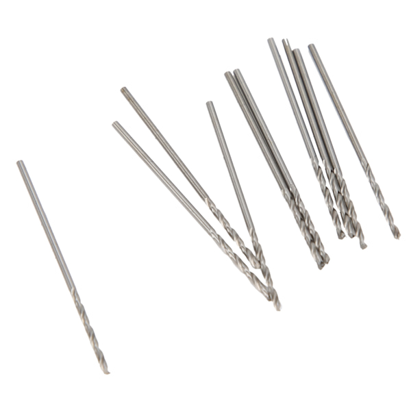 1,0 mm spiralborr i höghastighetsstål, rakt skaft, pärlor, stansningstillbehör