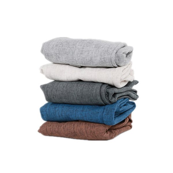 Dammskyddande, halkfri träningsbollsskydd i bomullslinne, praktiskt fint stickat yogabollsskydd för hemmet Grey with White M